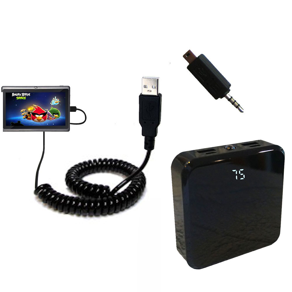 Rechargeable Pack Charger compatible with the iView 754TPC