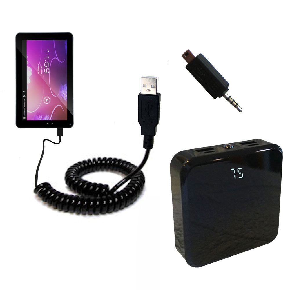 Rechargeable Pack Charger compatible with the iView 900TPC