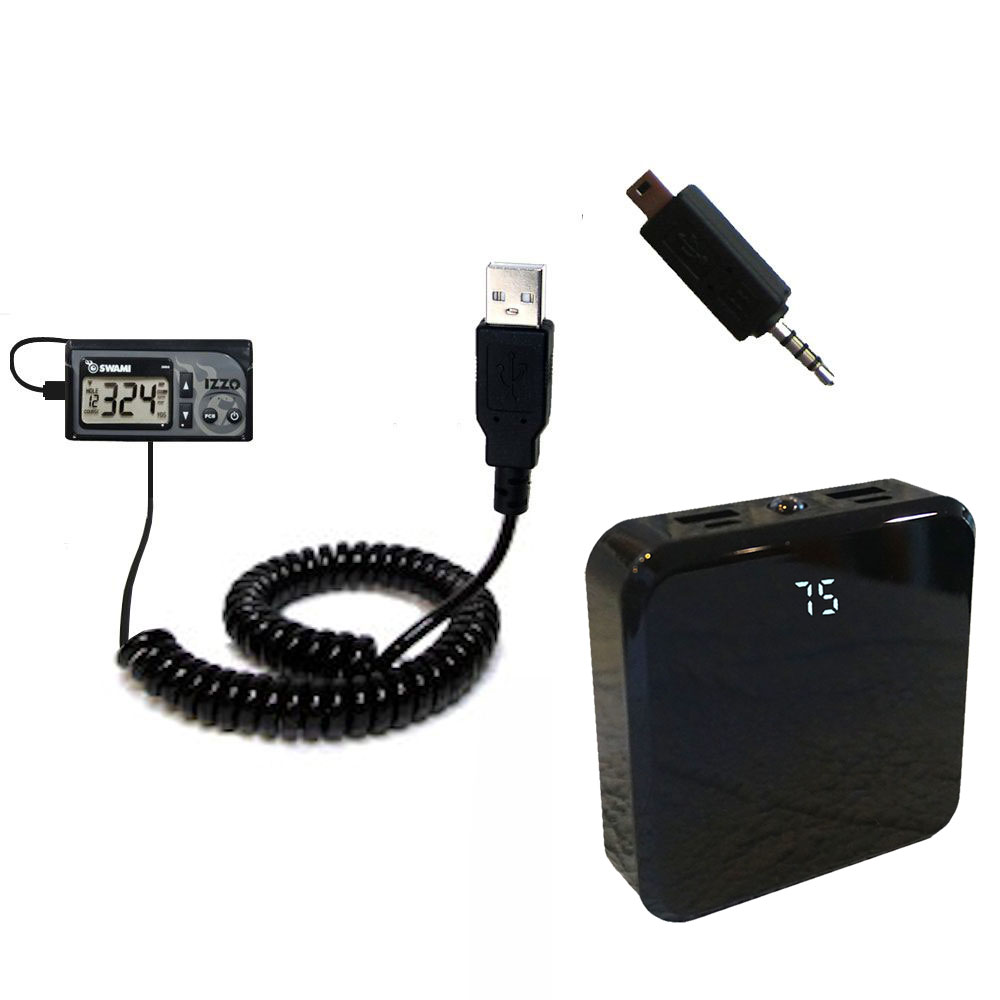 Rechargeable Pack Charger compatible with the Izzo Golf Swami 1500 3000 Enhanced