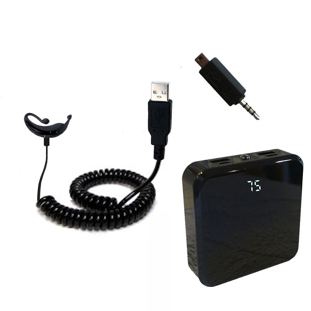 Rechargeable Pack Charger compatible with the Jabra A210