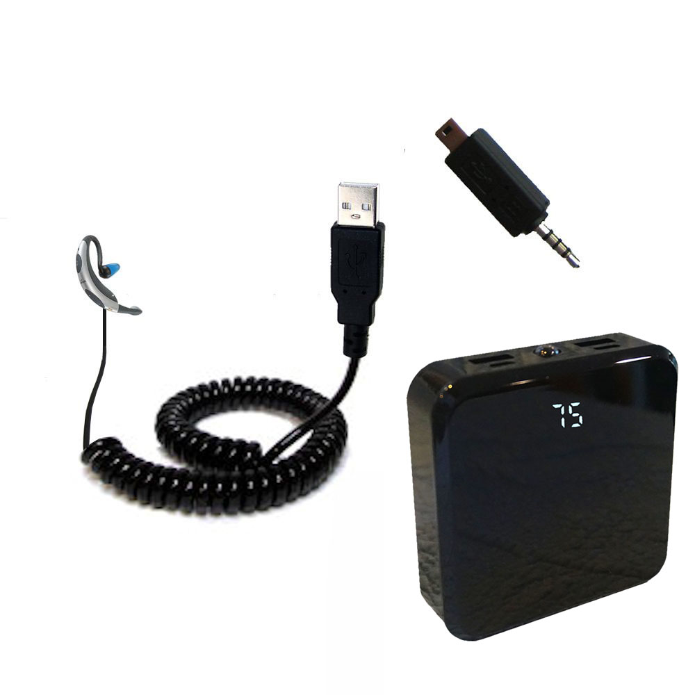 Rechargeable Pack Charger compatible with the Jabra BT200