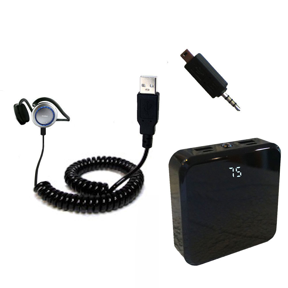 Rechargeable Pack Charger compatible with the Jabra BT620s