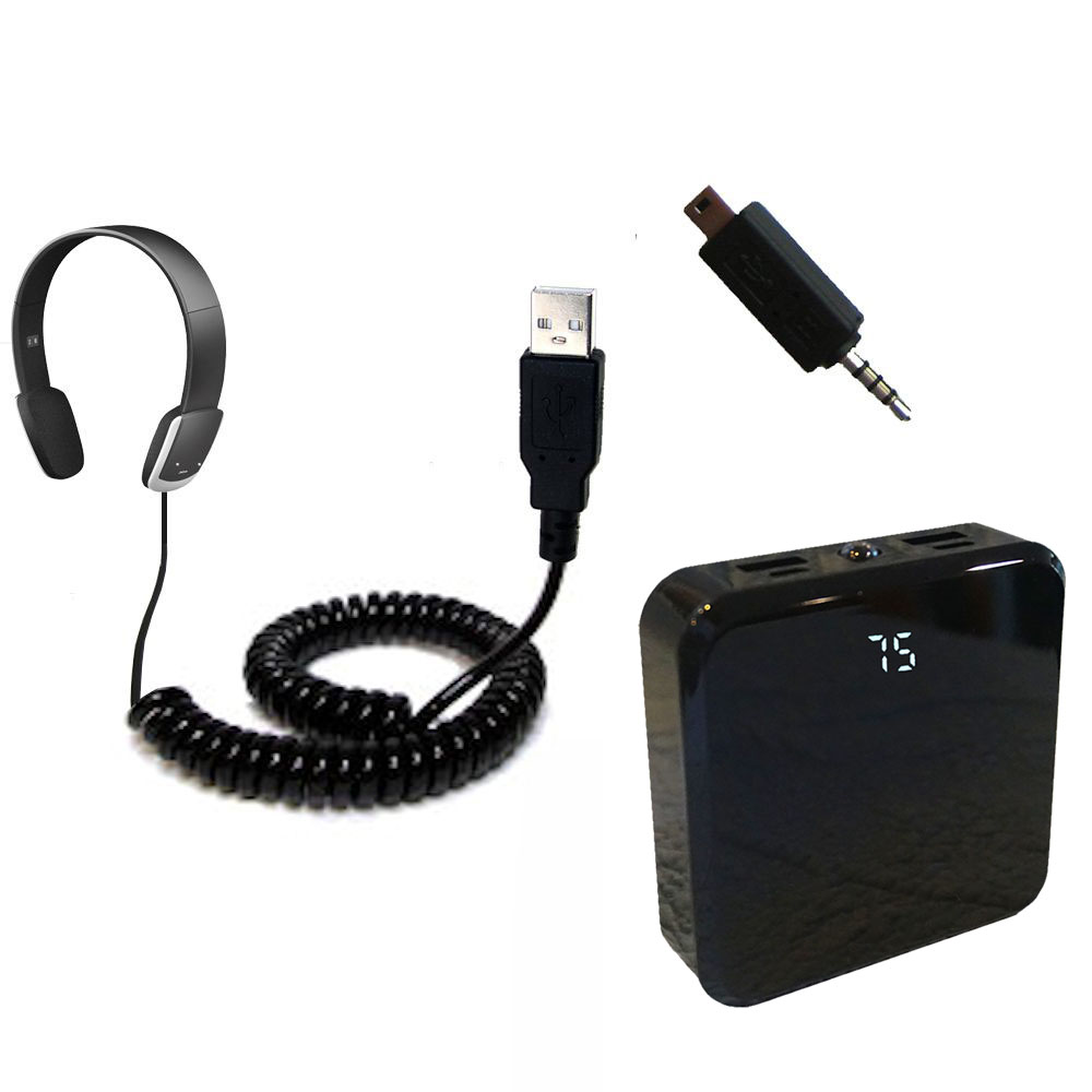Rechargeable Pack Charger compatible with the Jabra Halo 2