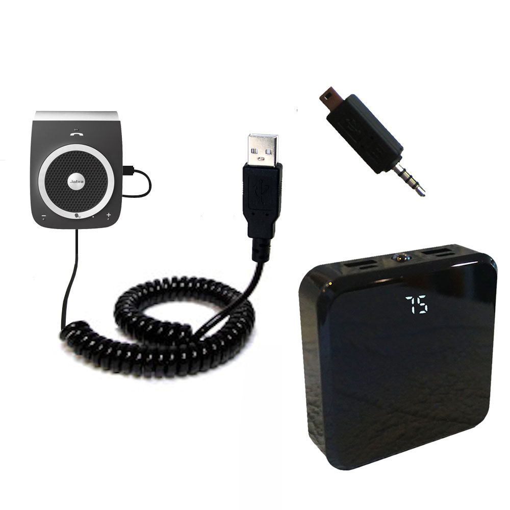 Rechargeable Pack Charger compatible with the Jabra Tour