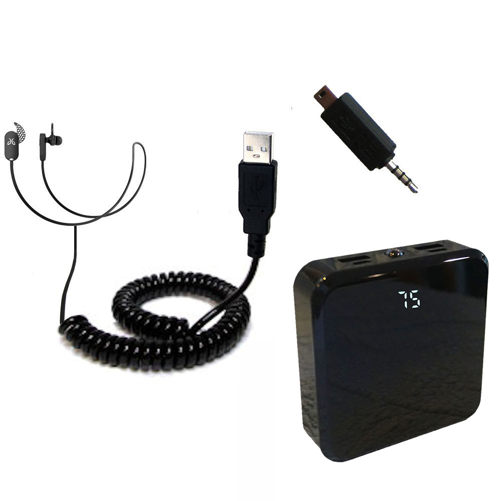 Rechargeable Pack Charger compatible with the Jaybird JF4 Freedom