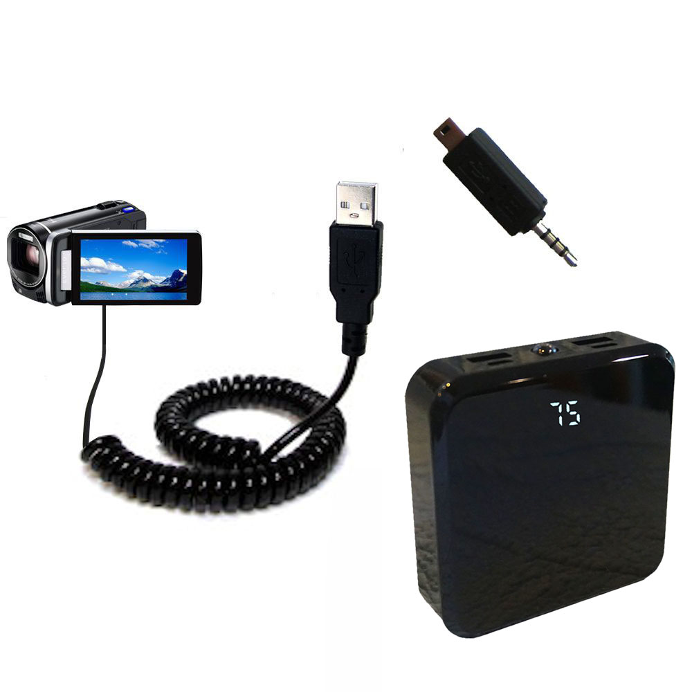 Rechargeable Pack Charger compatible with the JVC Everio GZ-HM845 / HM860 / HM870