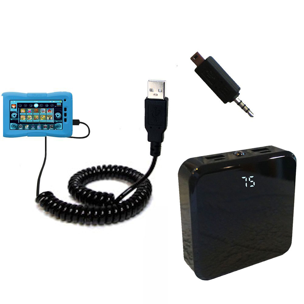 Rechargeable Pack Charger compatible with the KD Interactive Kurio 7