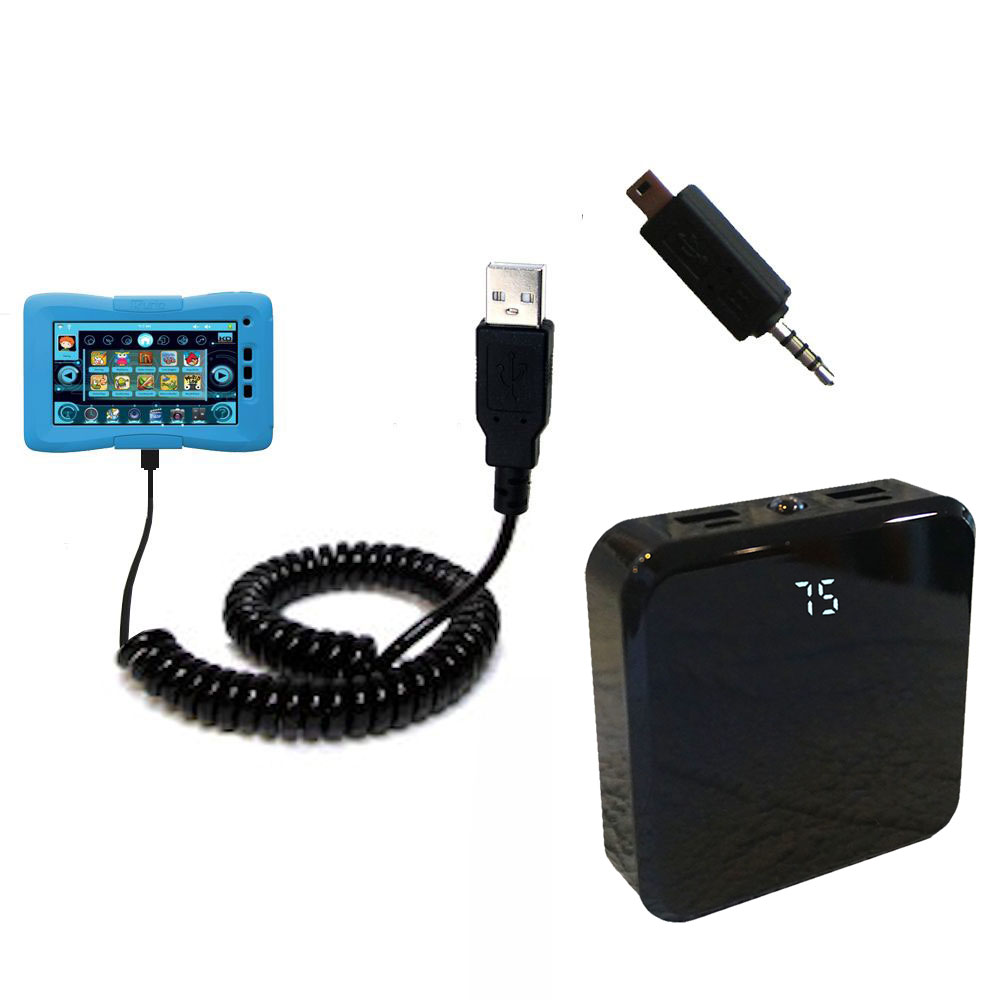 Rechargeable Pack Charger compatible with the KD Interactive Kurio Touch 4S