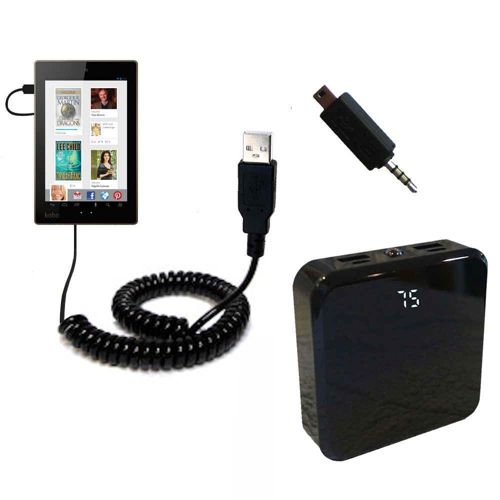 Rechargeable Pack Charger compatible with the Kobo Arc 7 / Arc 7 HD