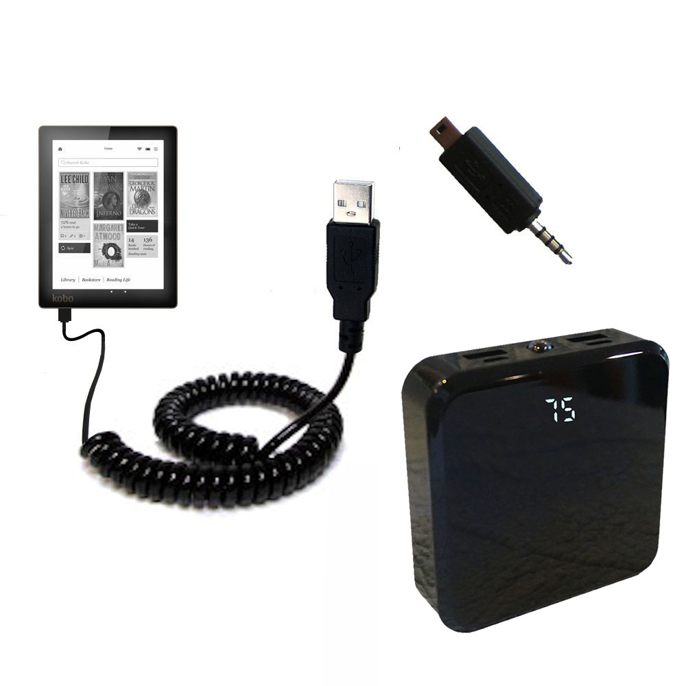 Rechargeable Pack Charger compatible with the Kobo Aura / Aura HD