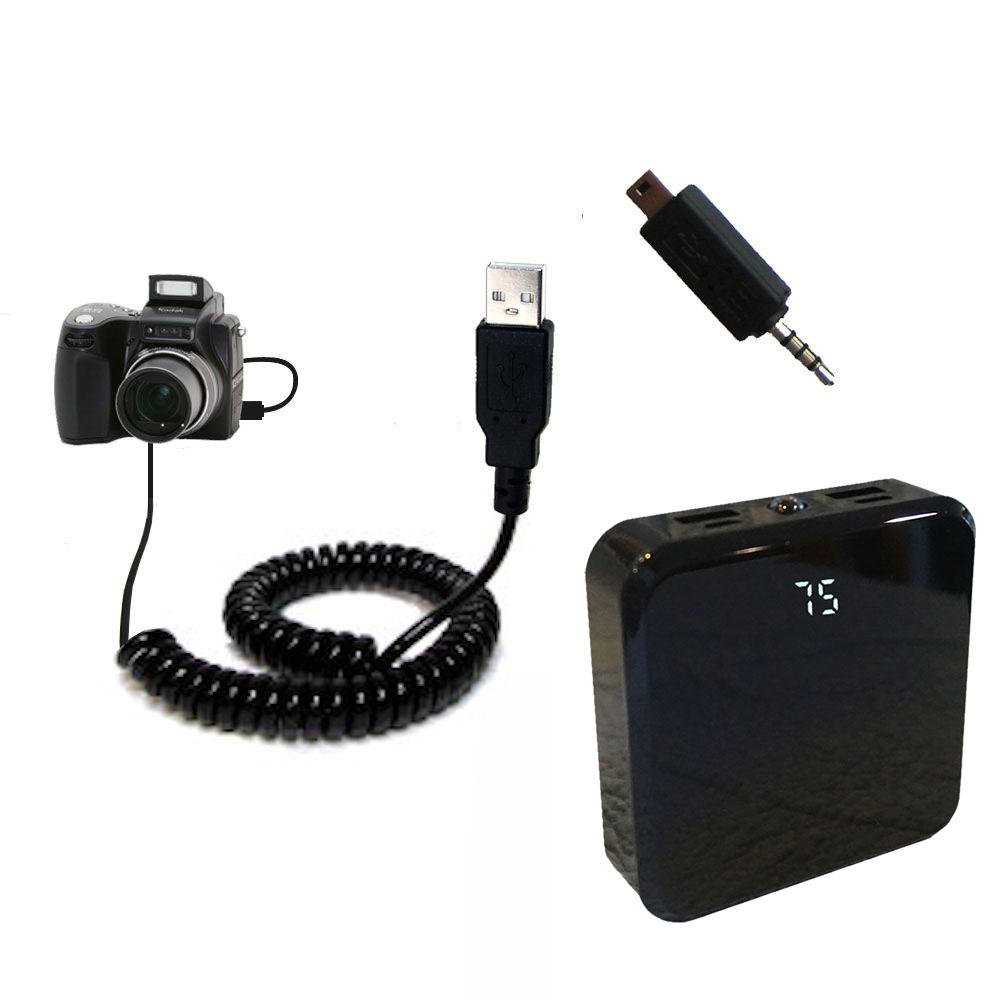 Rechargeable Pack Charger compatible with the Kodak DX7590