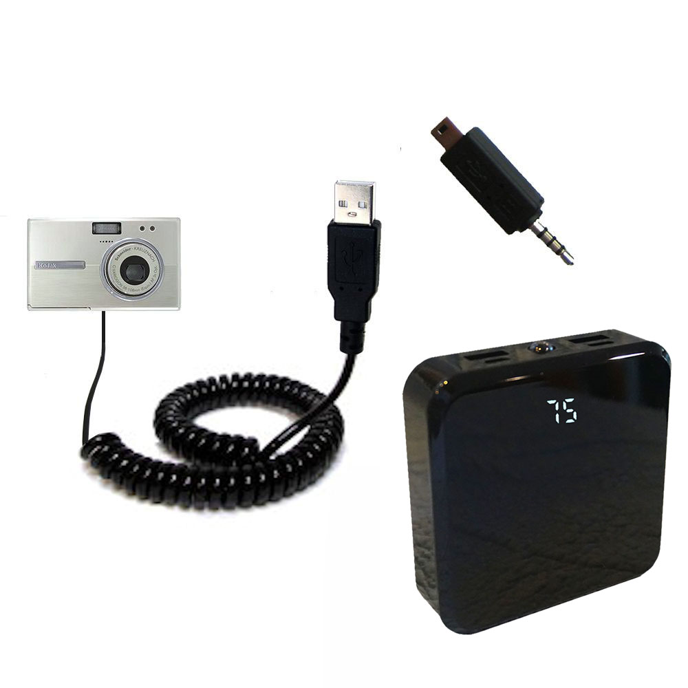Rechargeable Pack Charger compatible with the Kodak Easyshare One 4MP