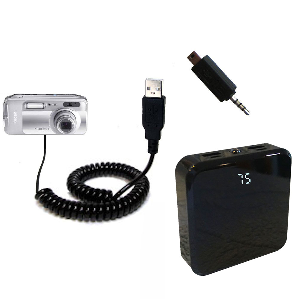 Rechargeable Pack Charger compatible with the Kodak LS743