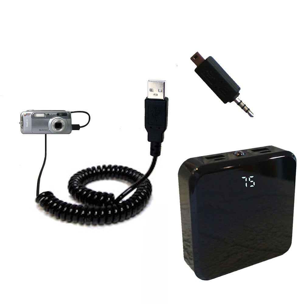 Rechargeable Pack Charger compatible with the Kodak LS753 L743 L755