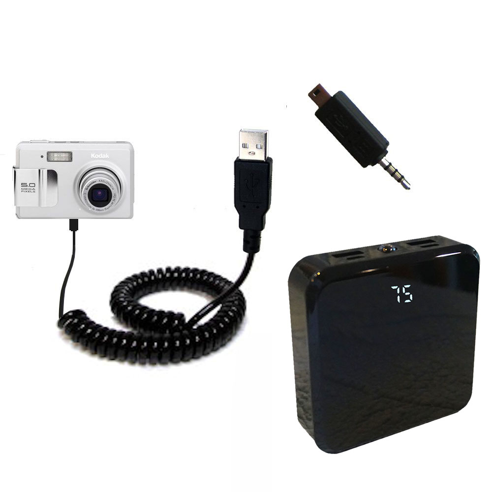 Rechargeable Pack Charger compatible with the Kodak LS755