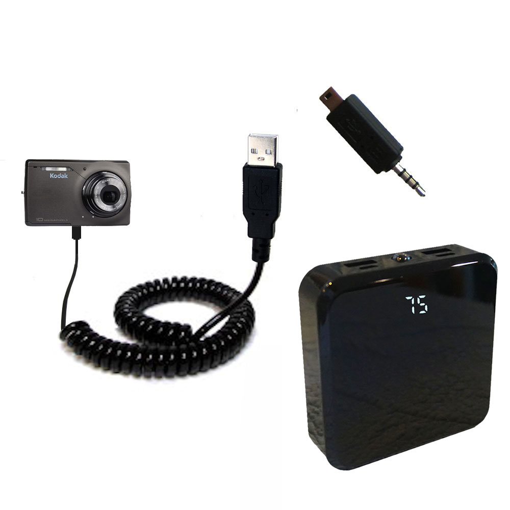 Rechargeable Pack Charger compatible with the Kodak M1033