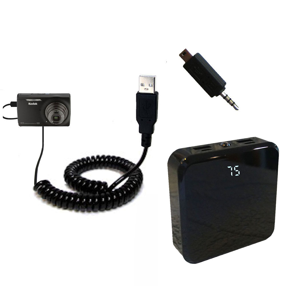 Rechargeable Pack Charger compatible with the Kodak M1093 IS