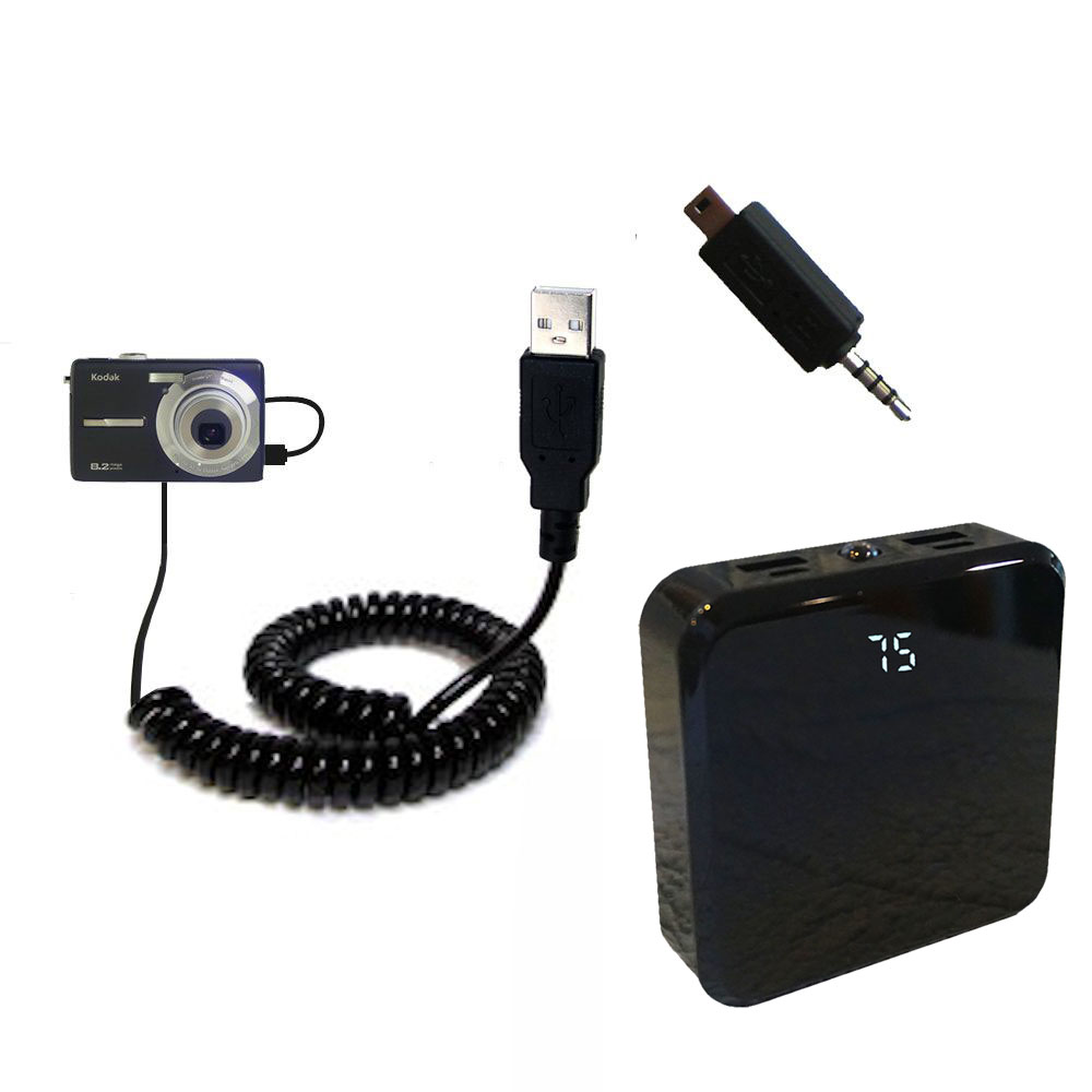 Rechargeable Pack Charger compatible with the Kodak M863