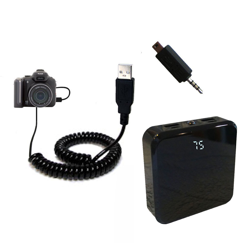 Rechargeable Pack Charger compatible with the Kodak P880