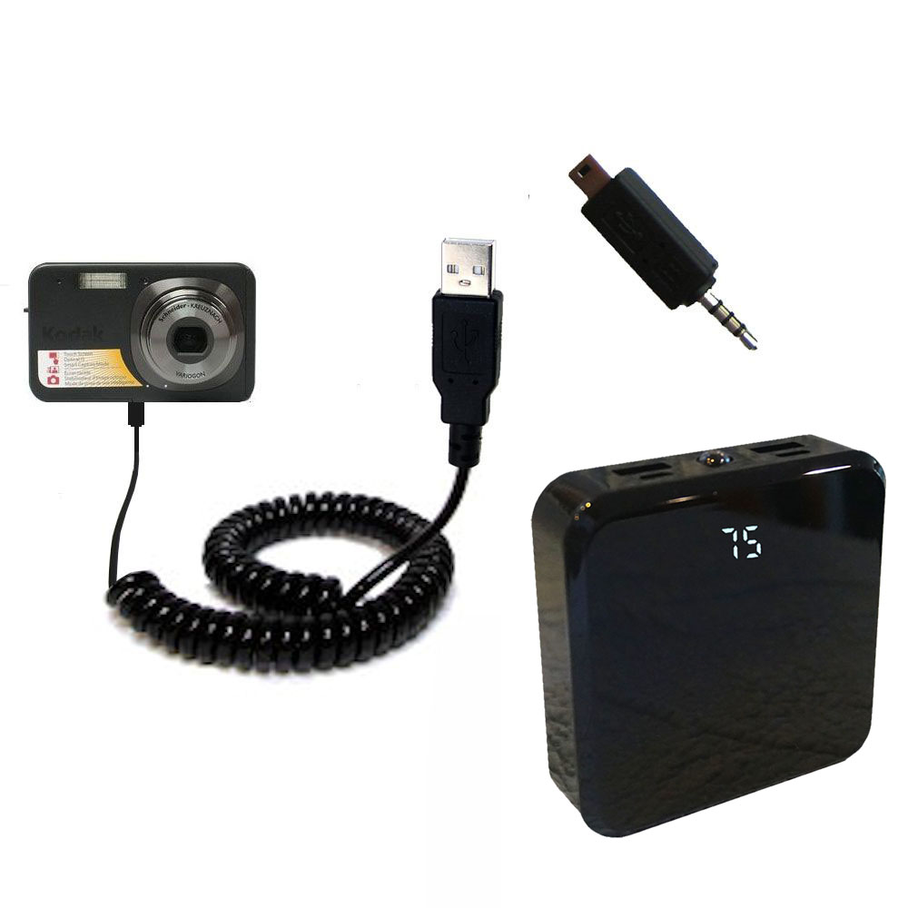 Rechargeable Pack Charger compatible with the Kodak V1073
