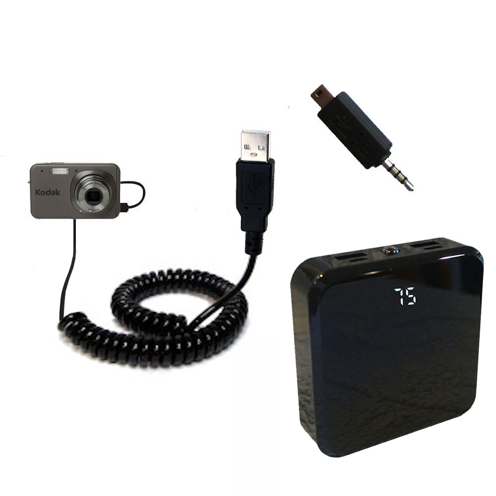 Rechargeable Pack Charger compatible with the Kodak V1273