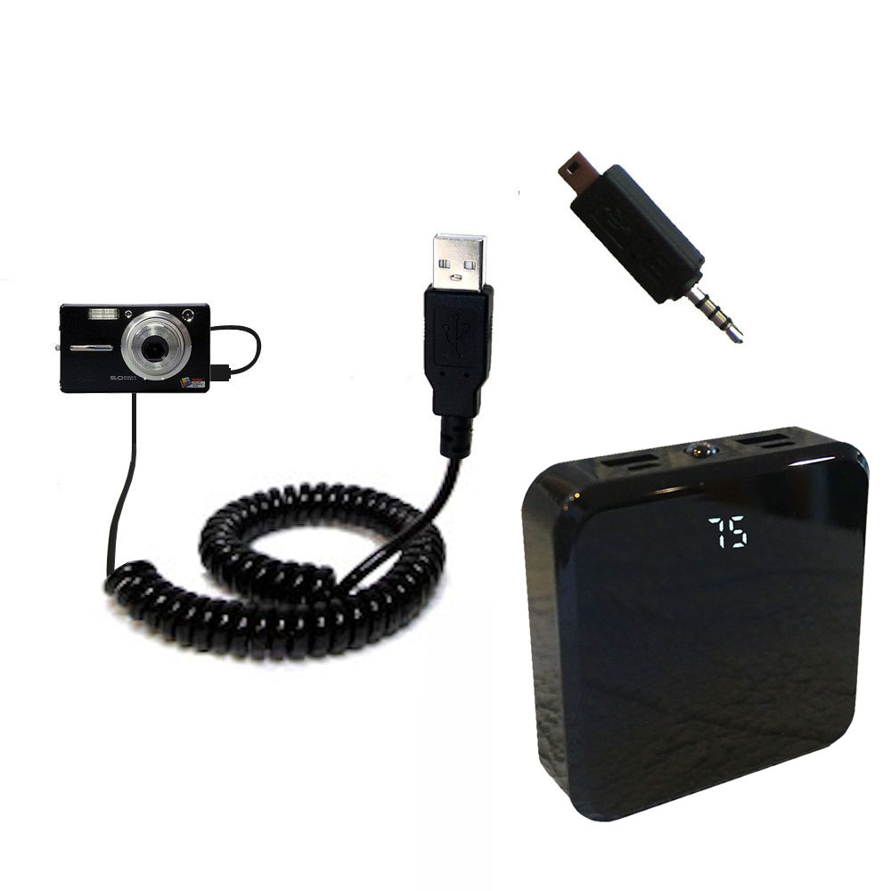 Rechargeable Pack Charger compatible with the Kodak V550
