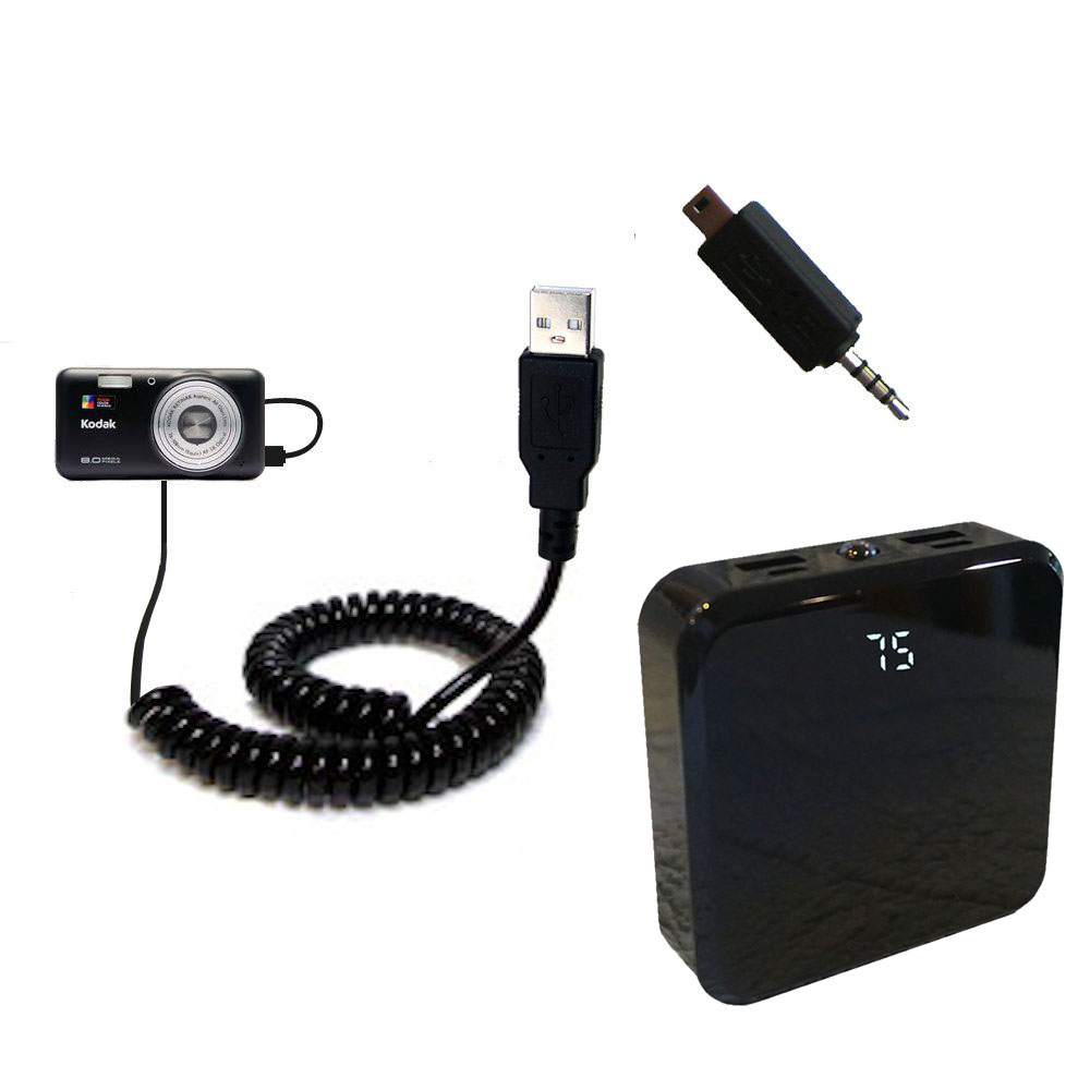 Rechargeable Pack Charger compatible with the Kodak V803