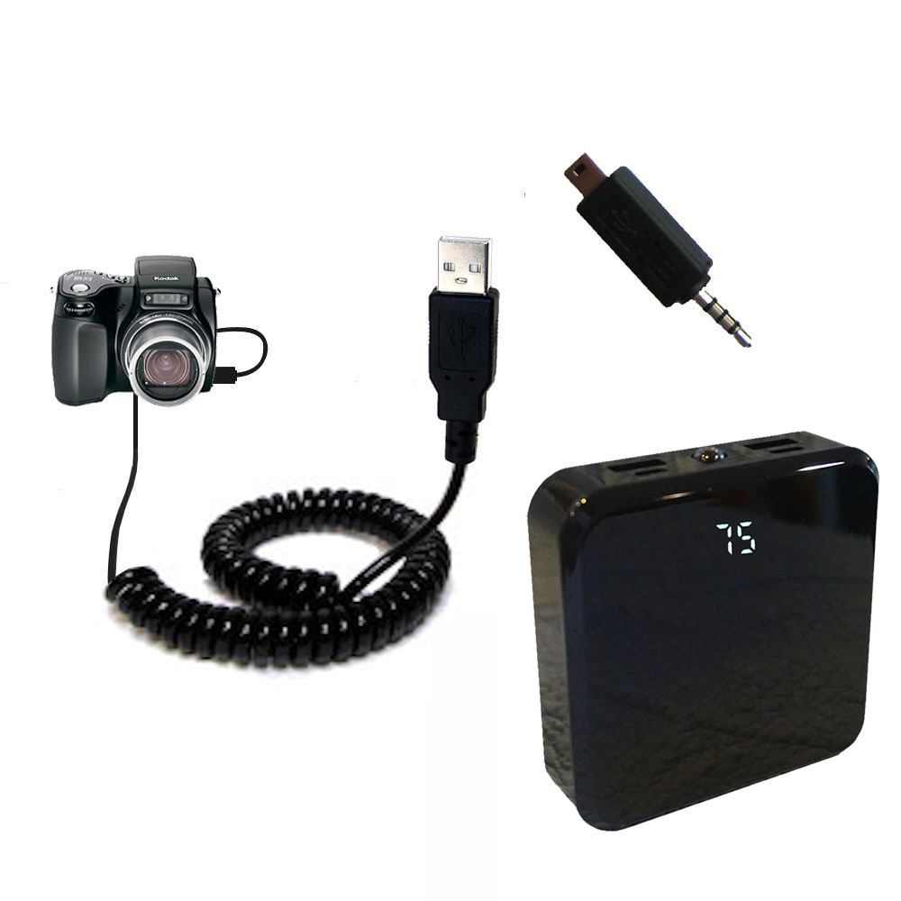 Rechargeable Pack Charger compatible with the Kodak Z7590