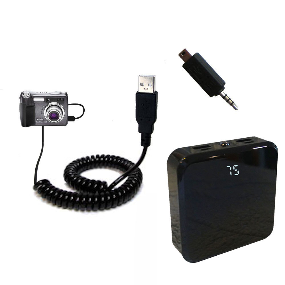 Rechargeable Pack Charger compatible with the Kodak Z760