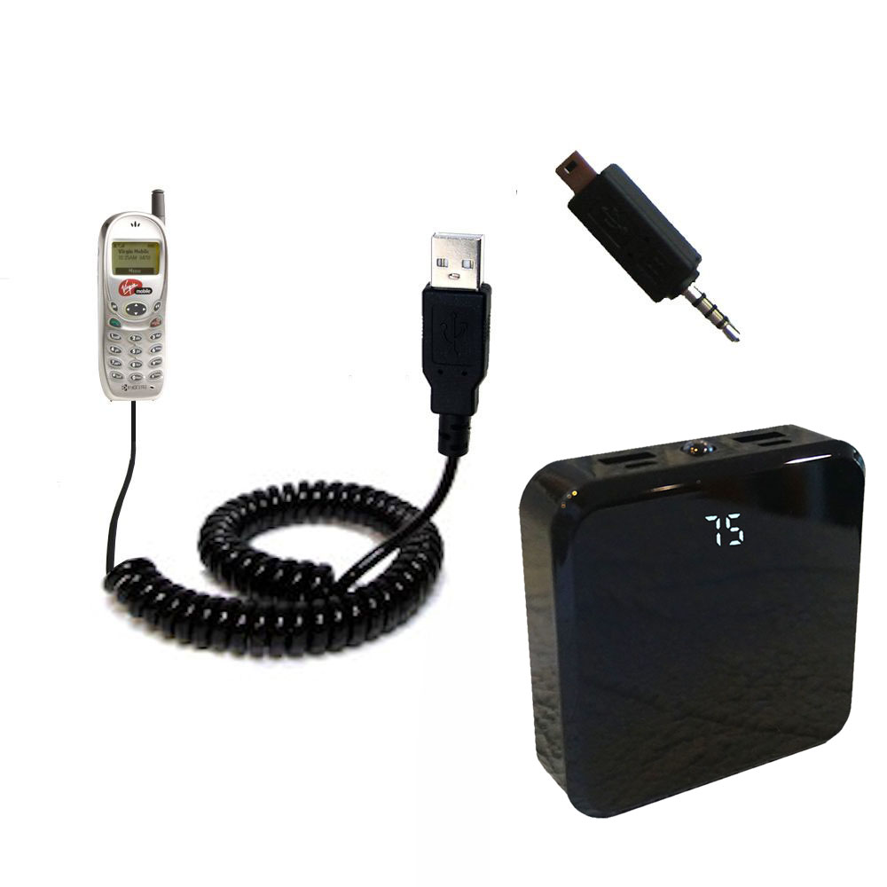 Rechargeable Pack Charger compatible with the Kyocera 2119b