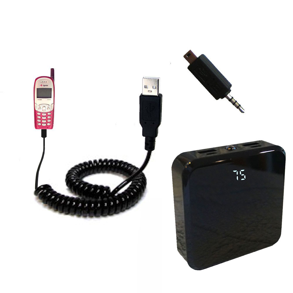 Rechargeable Pack Charger compatible with the Kyocera 2345