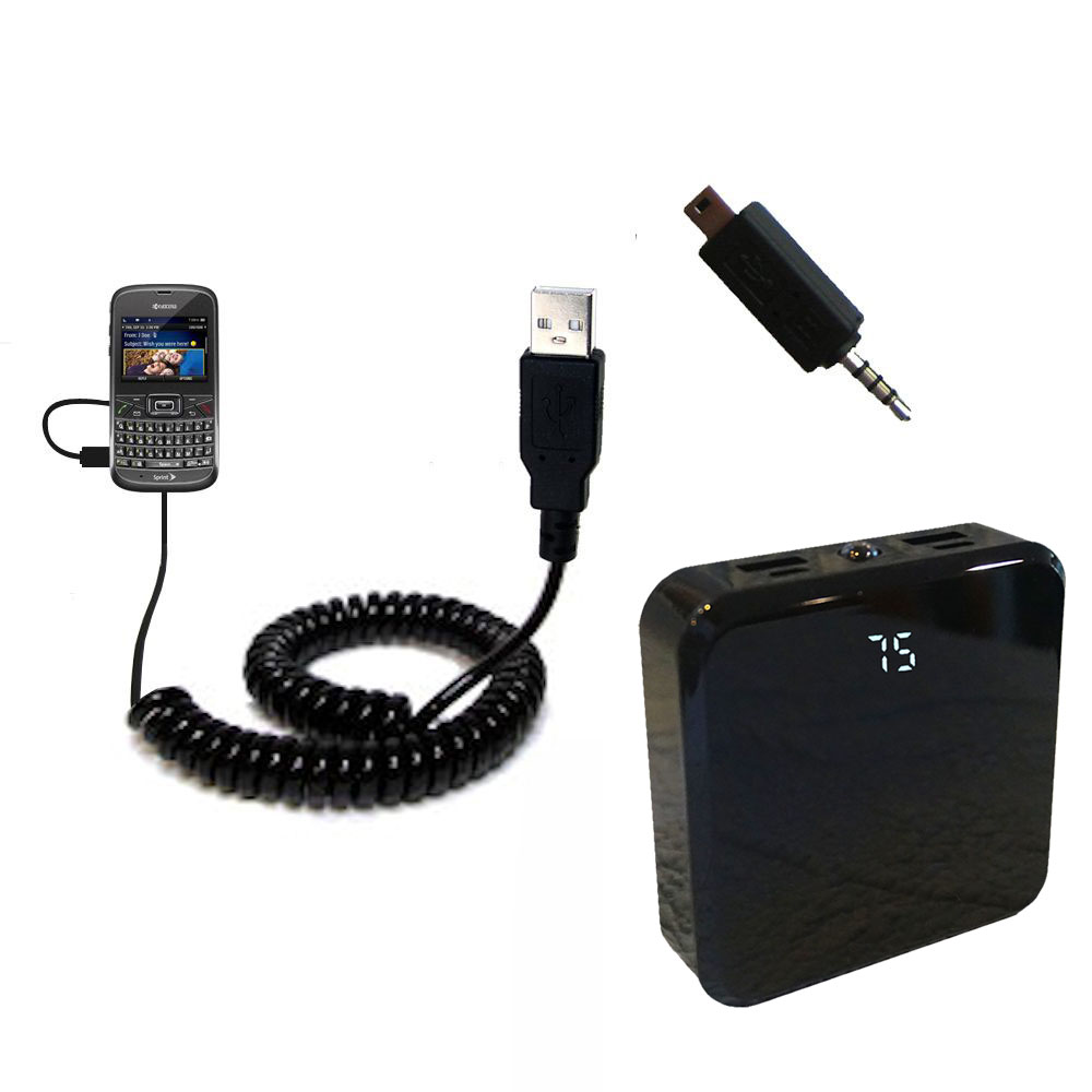 Rechargeable Pack Charger compatible with the Kyocera Brio