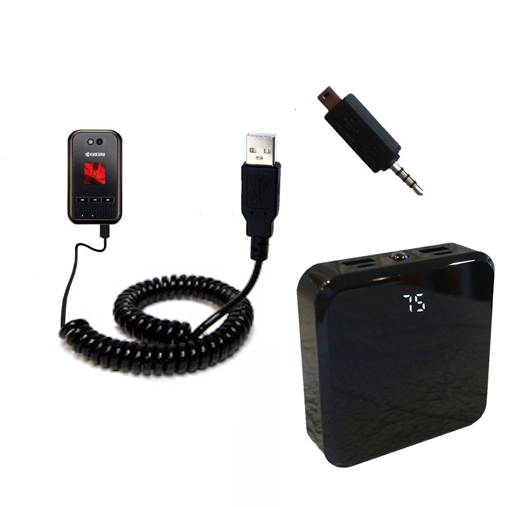 Rechargeable Pack Charger compatible with the Kyocera E2000