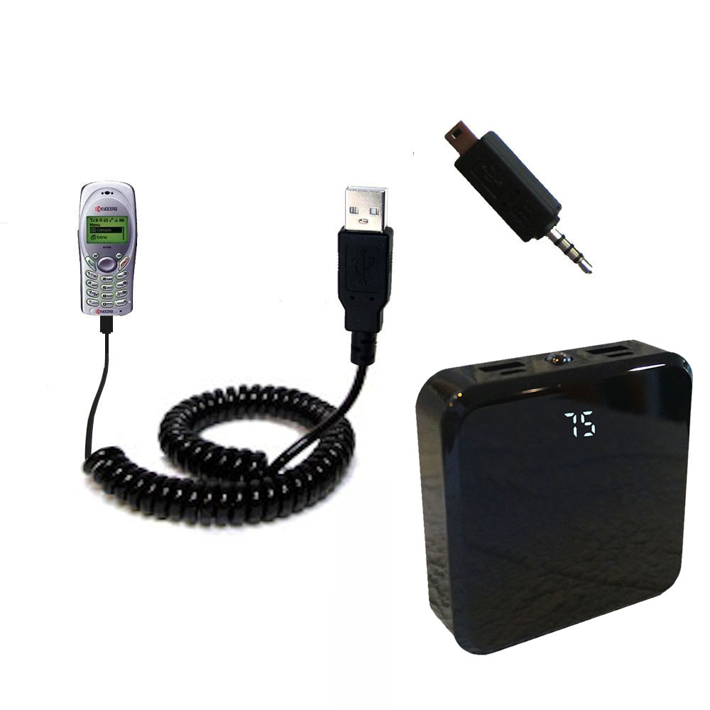 Rechargeable Pack Charger compatible with the Kyocera K112