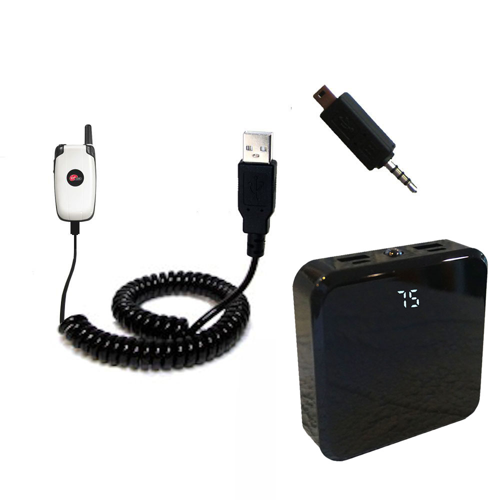 Rechargeable Pack Charger compatible with the Kyocera KX9D