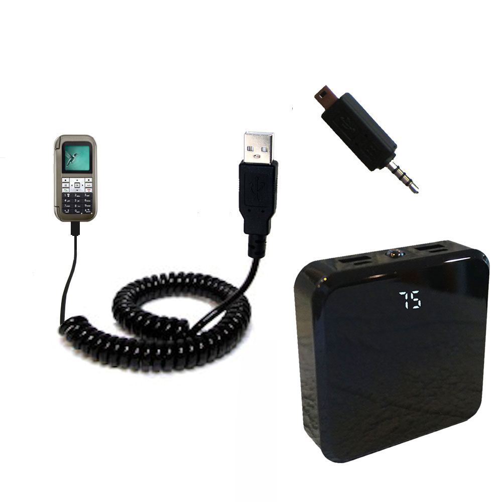 Rechargeable Pack Charger compatible with the Kyocera Lingo