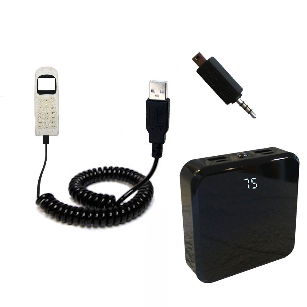 Rechargeable Pack Charger compatible with the Kyocera QCP 2035