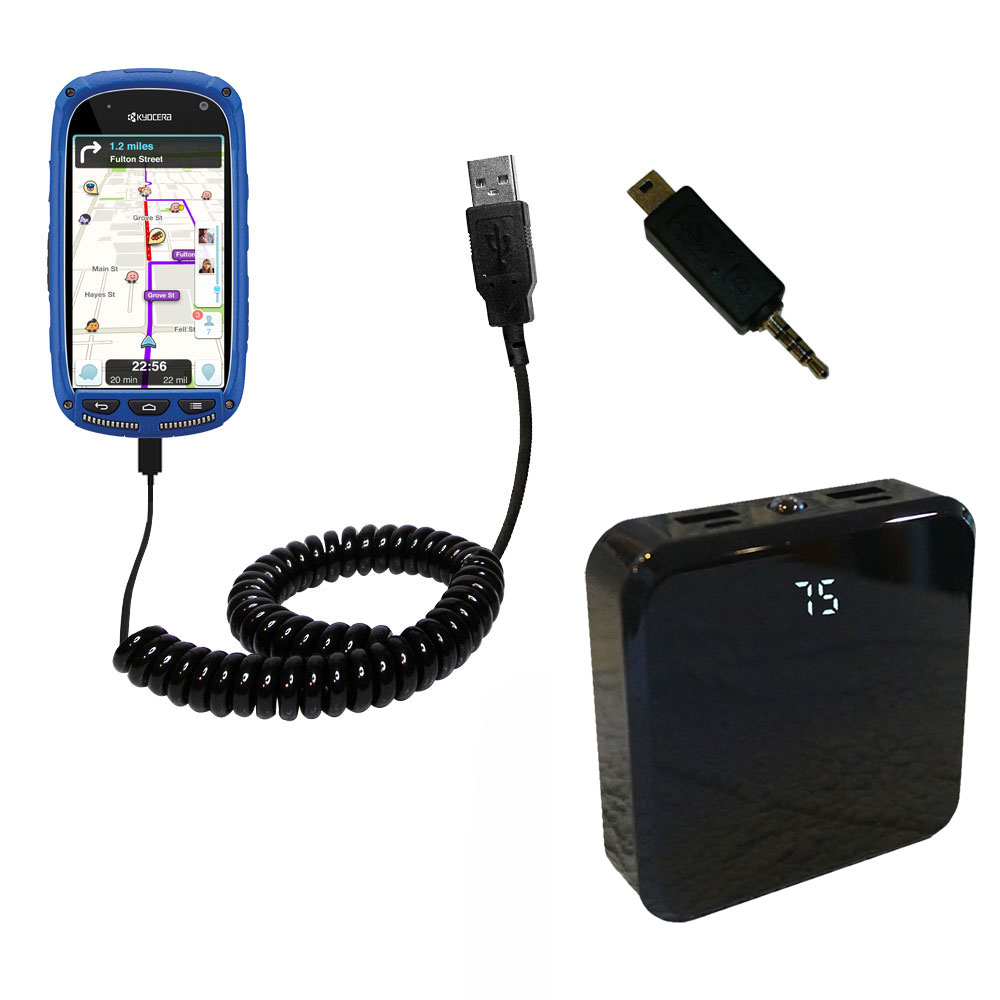 Rechargeable Pack Charger compatible with the Kyocera Torque XT