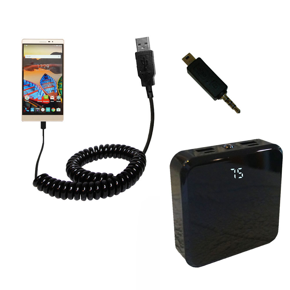 Rechargeable Pack Charger compatible with the Lenovo PHAB 2 Pro