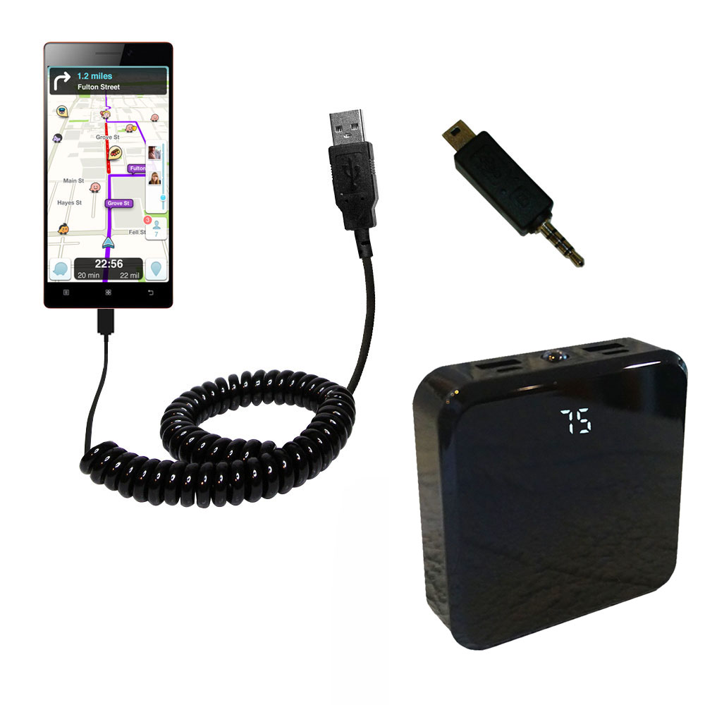Rechargeable Pack Charger compatible with the Lenovo VIBE X2
