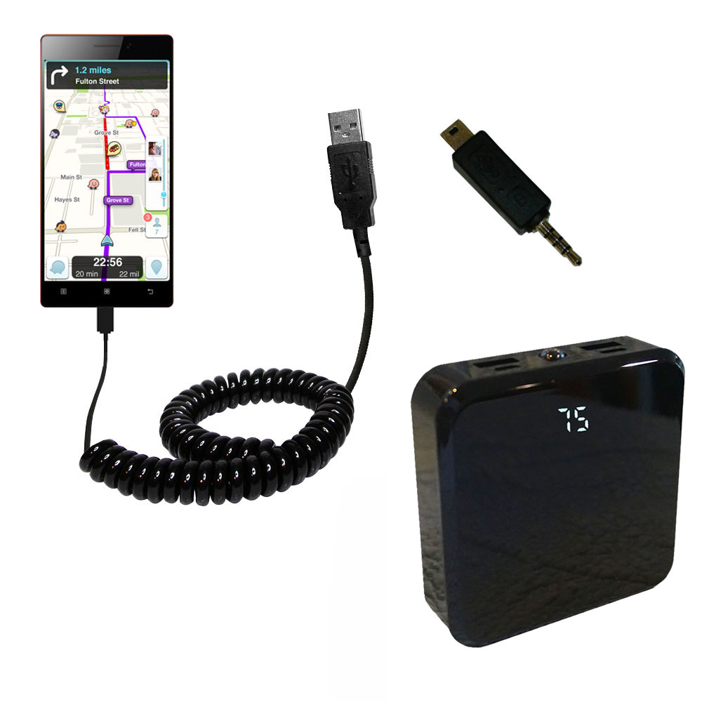 Rechargeable Pack Charger compatible with the Lenovo VIBE X2 Pro
