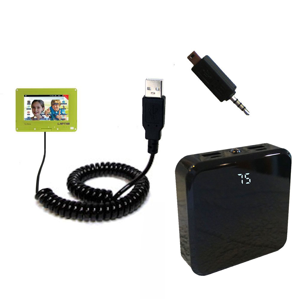 Rechargeable Pack Charger compatible with the Lexibook Laptab MFC140EN