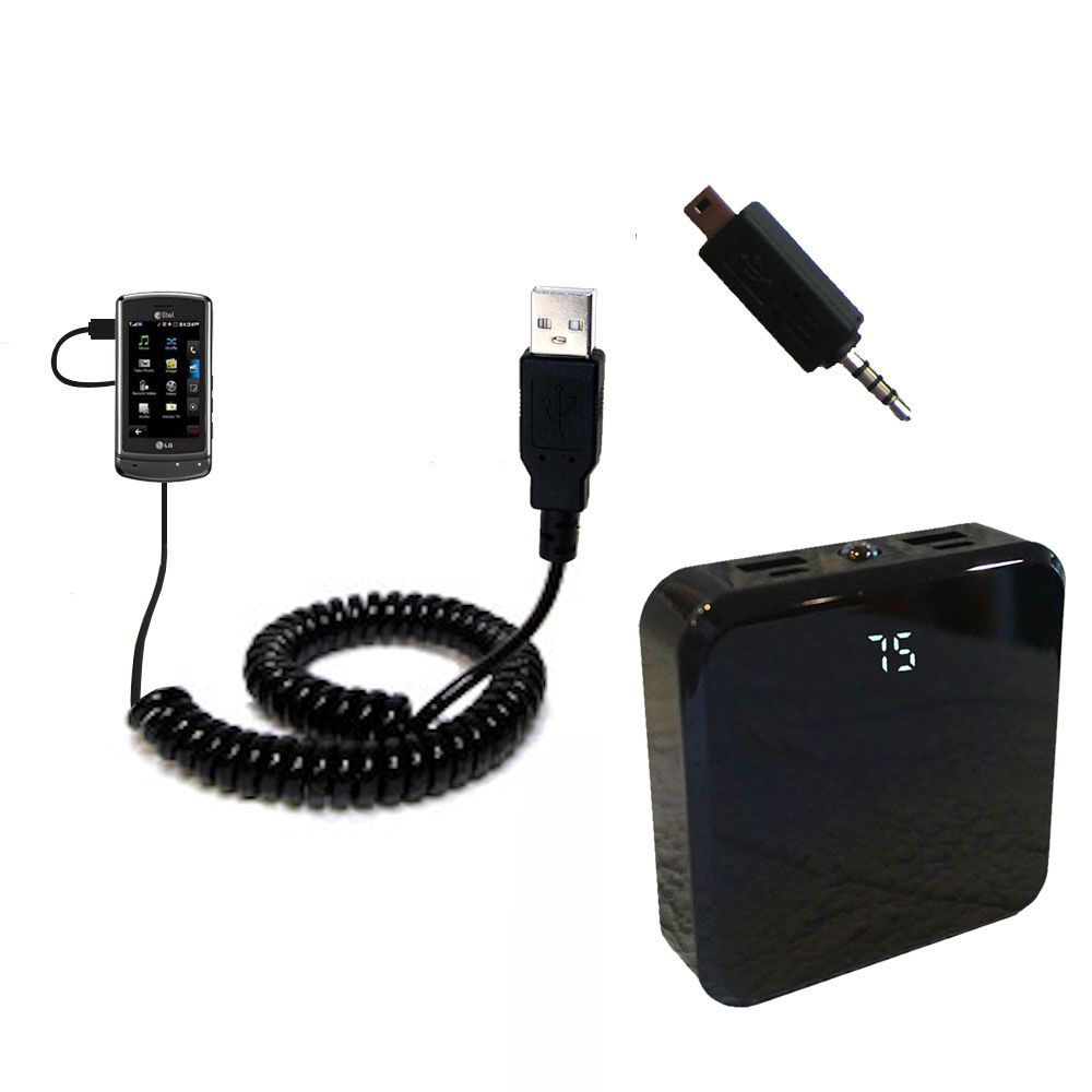 Rechargeable Pack Charger compatible with the LG AX830