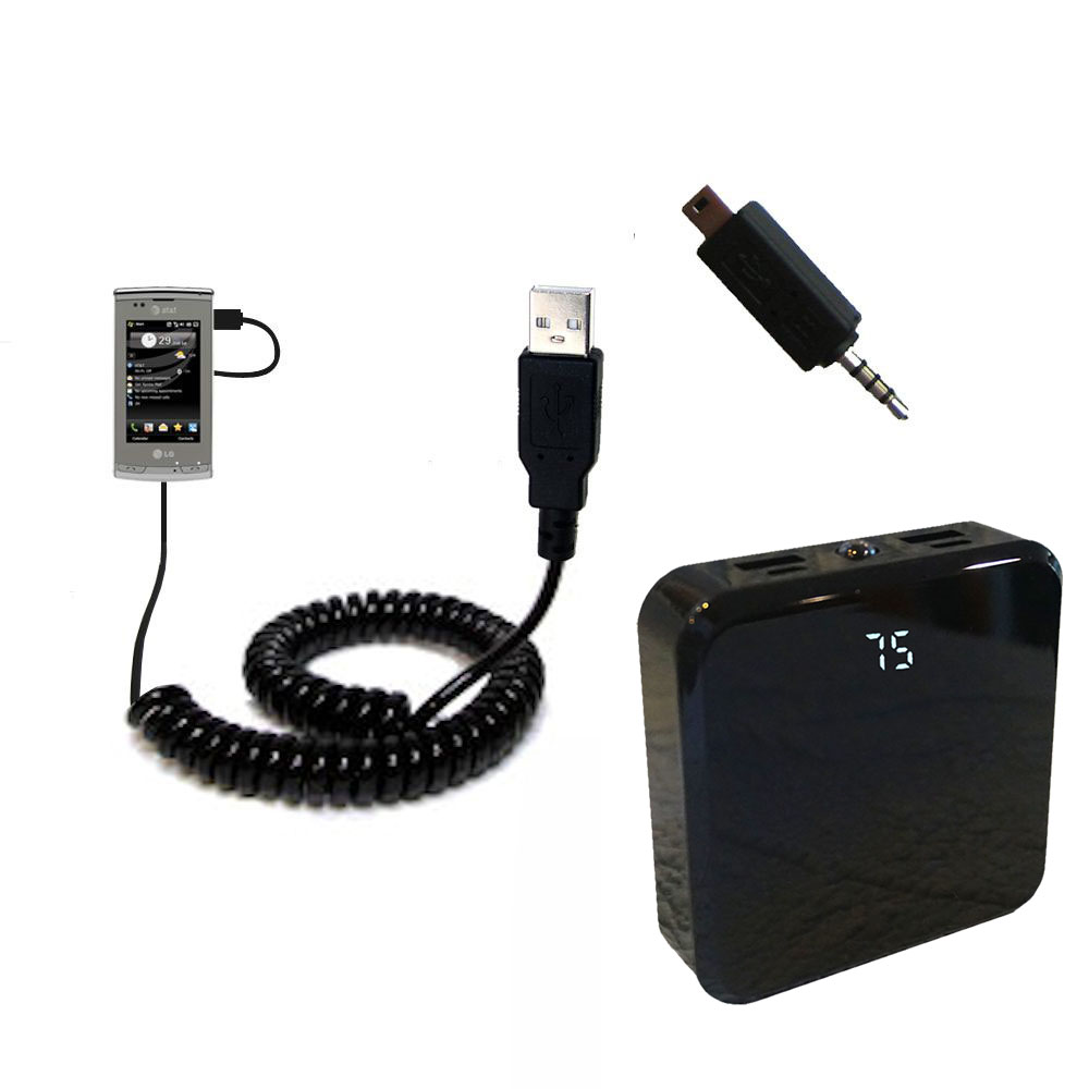 Rechargeable Pack Charger compatible with the LG CT810