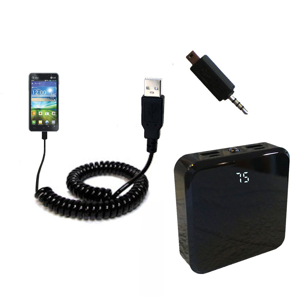 Rechargeable Pack Charger compatible with the LG Escape