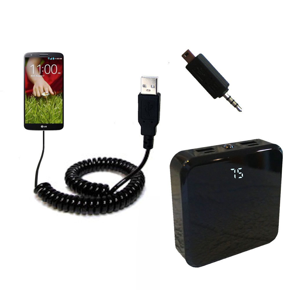 Rechargeable Pack Charger compatible with the LG G Pad