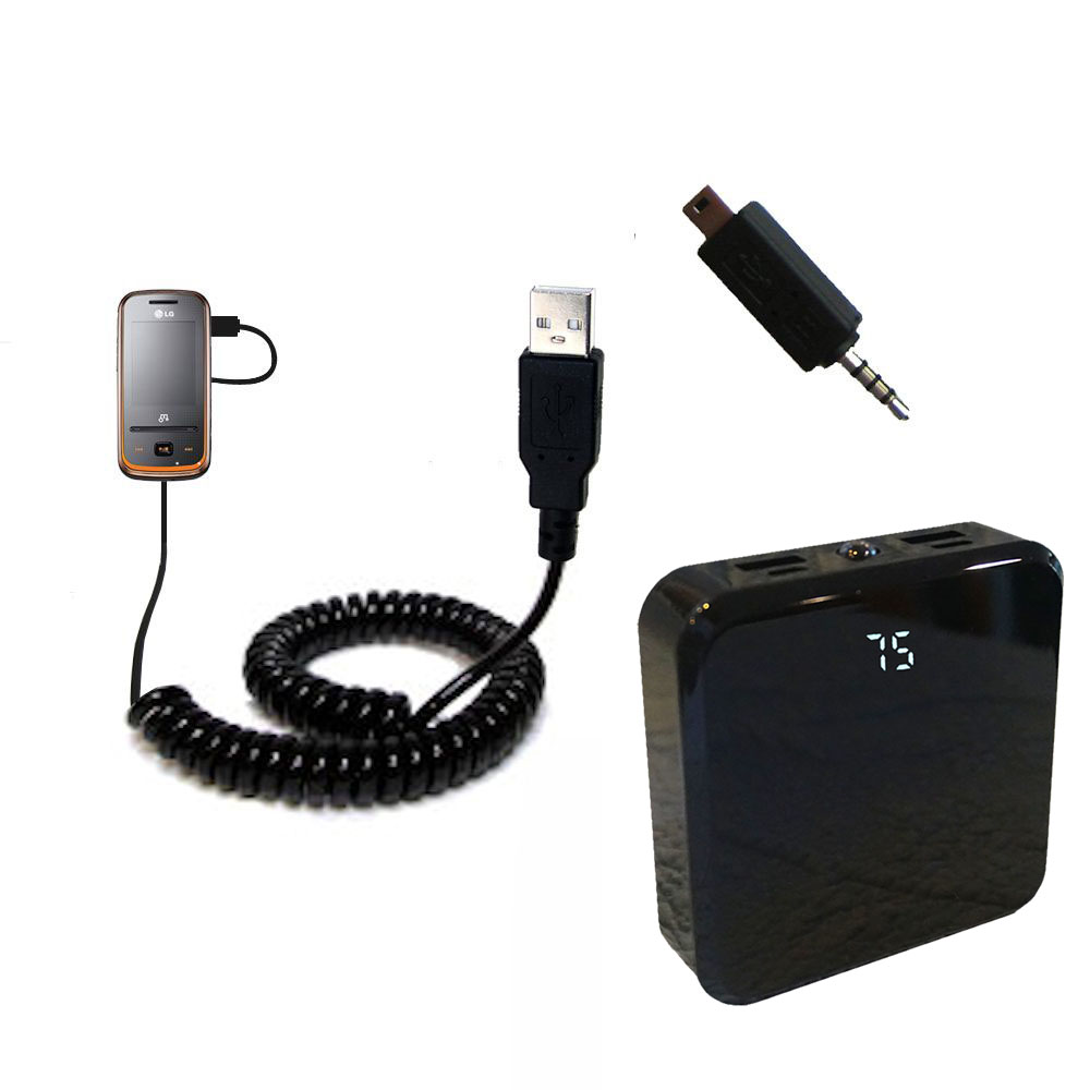 Rechargeable Pack Charger compatible with the LG GM310