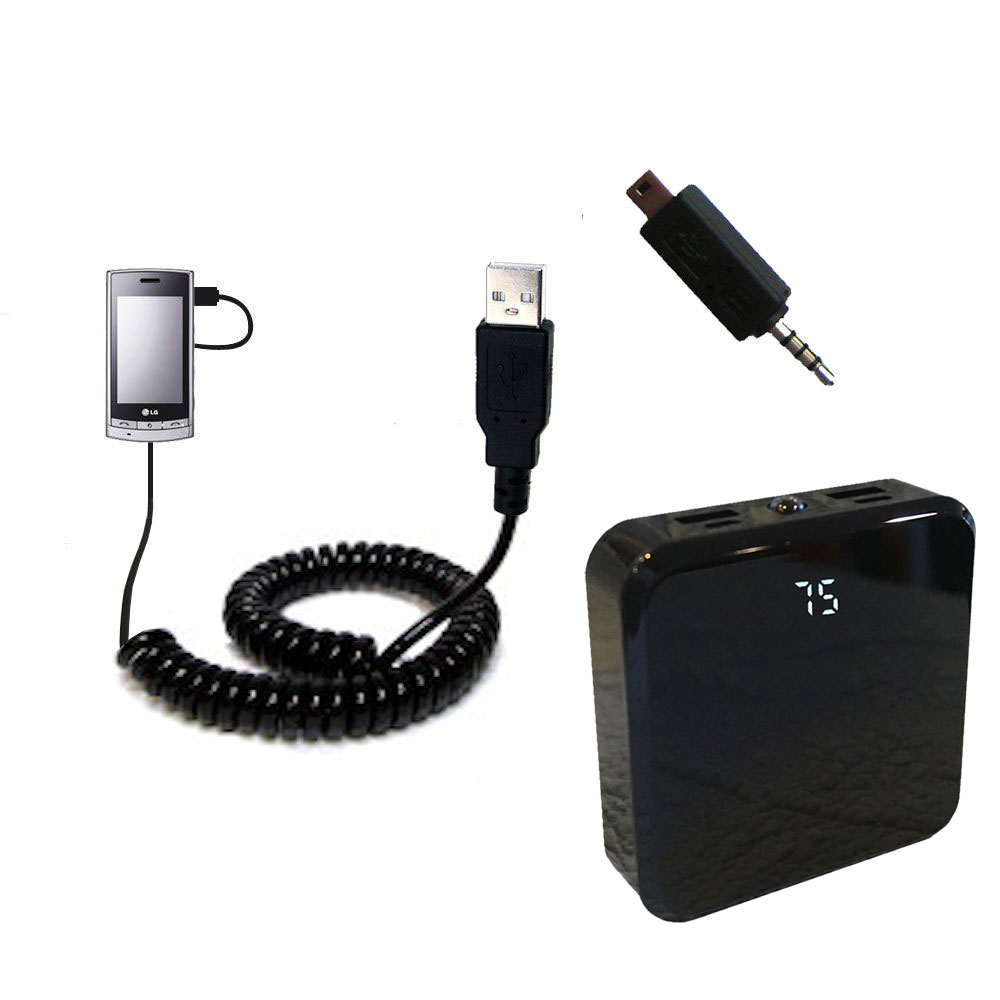 Rechargeable Pack Charger compatible with the LG GT405