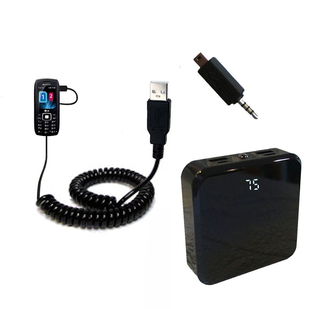 Rechargeable Pack Charger compatible with the LG GX300
