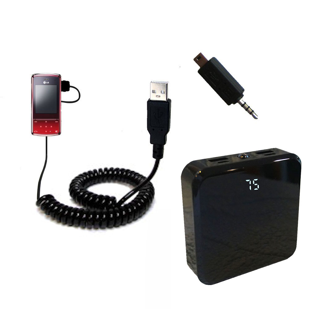 Rechargeable Pack Charger compatible with the LG KF510 / KF-510